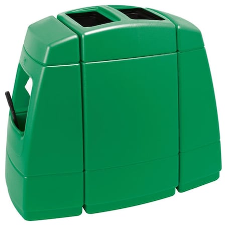 Homecare Products 55 gal Haven 2 Sided Fold Towel, Green HO989175